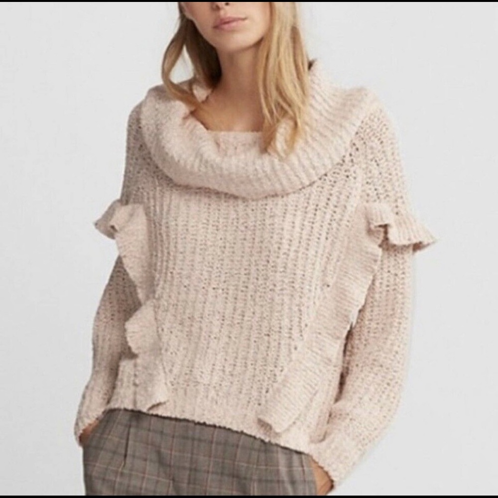 Express Ruffle Sweater - Picture 5 of 5